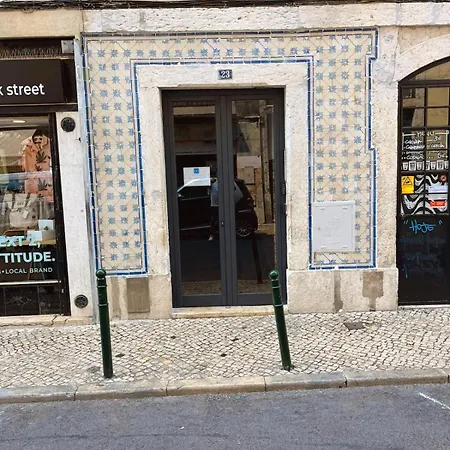 Azulejos Cais Sodré Couette-café Lisboa