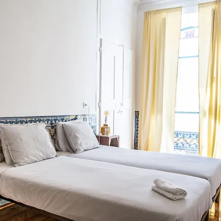 Azulejos Cais Sodre Oda ve Kahvaltı Lisboa