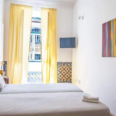 Azulejos Cais Sodre Oda ve Kahvaltı Lisboa