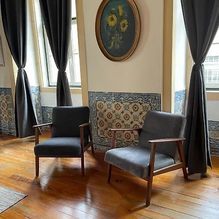 לינה וארוחת בוקר Azulejos Cais Sodre